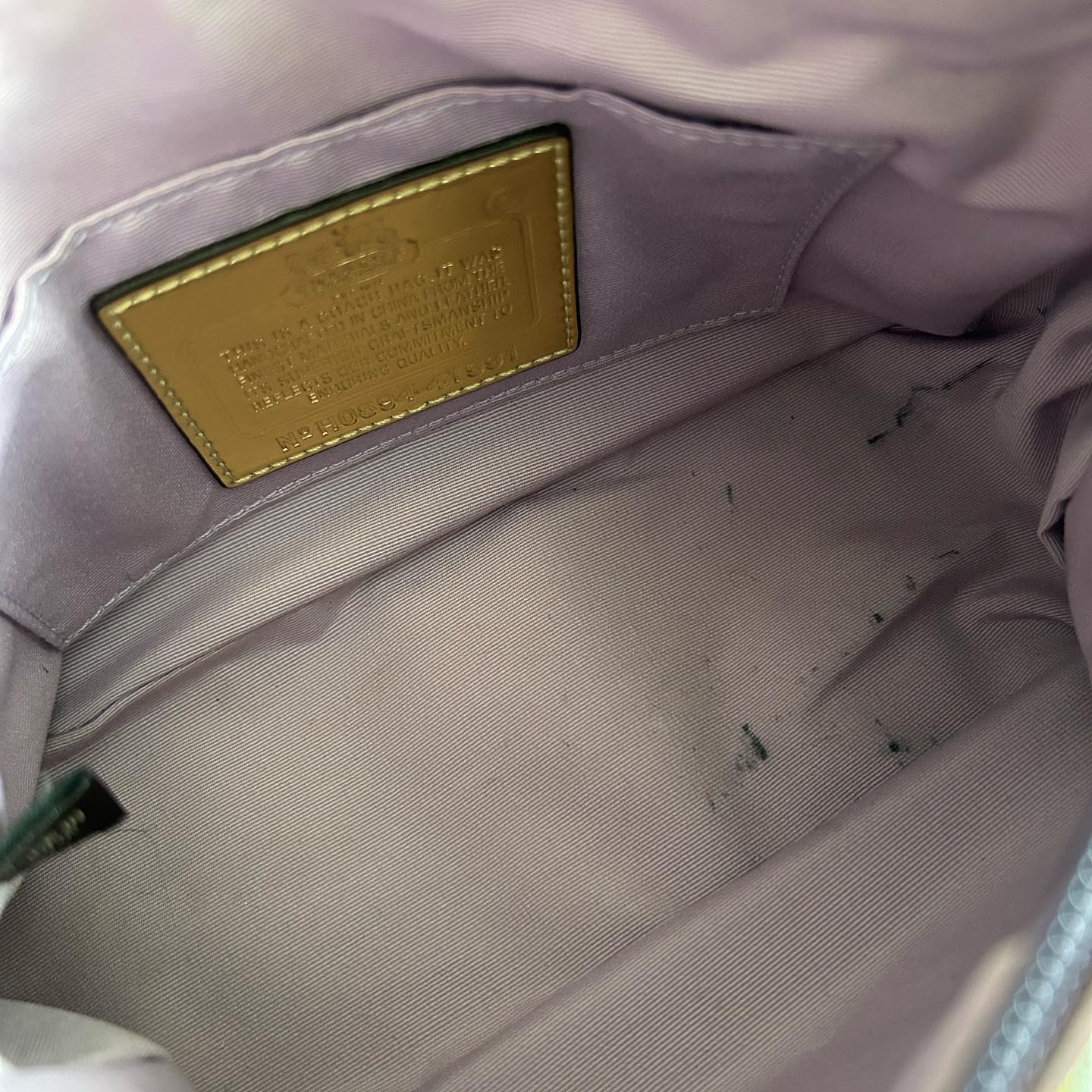Royal Purple Bag