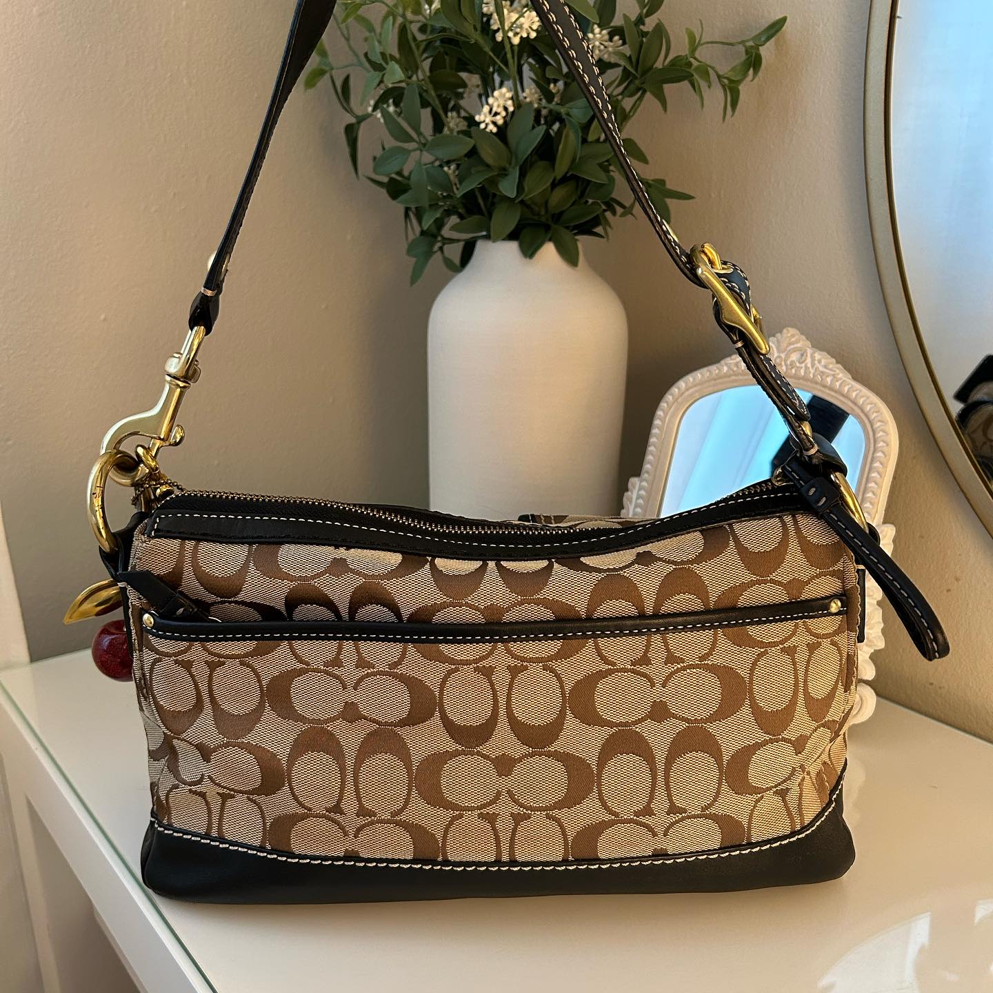 Black/Tan Bag