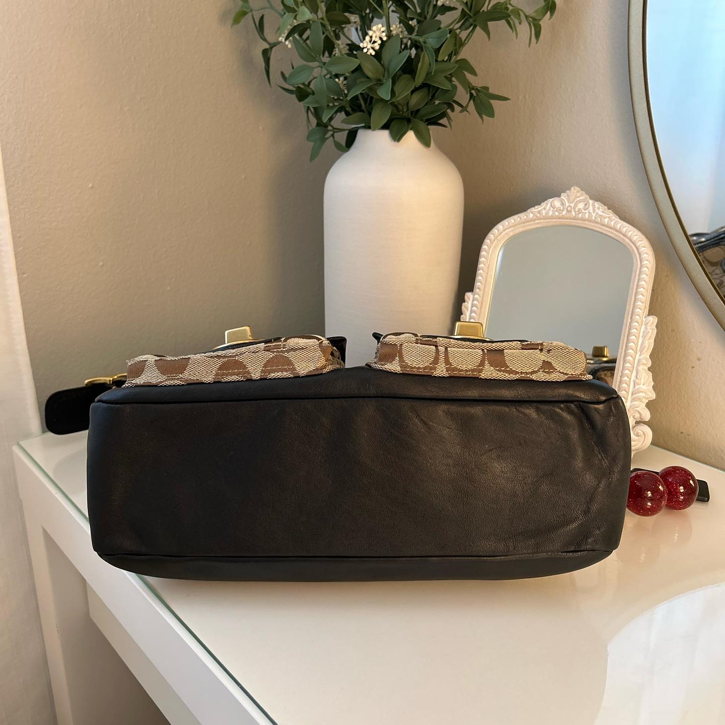 Black/Tan Bag