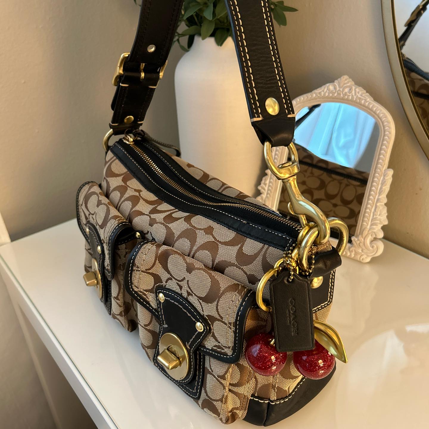 Black/Tan Bag