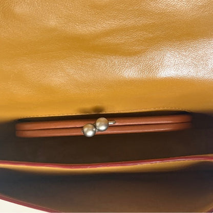 Coach Double Dinky With Chalk Wild Tea Rose 1941 Runway Collection