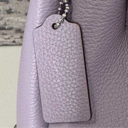 NWOT Coach Lana 23 Shoulder Bag in Soft Purple Leather CM545 HTF