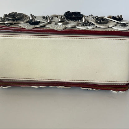 Coach Double Dinky With Chalk Wild Tea Rose 1941 Runway Collection