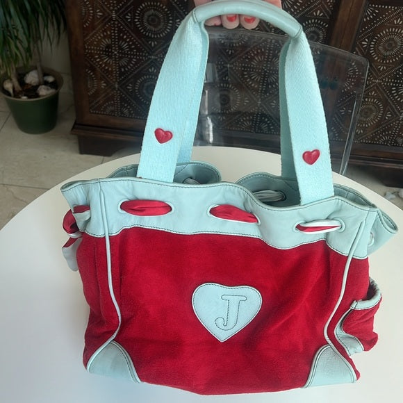 Super rare Juicy Couture y2K era Bag and matching set!! ❤️🩵