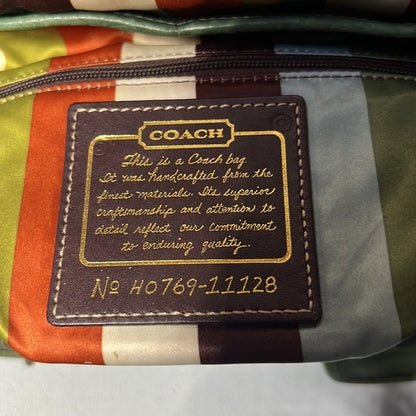 Vintage Coach Legacy Juniper Green Leigh Satchel & French Frame Wallet Set