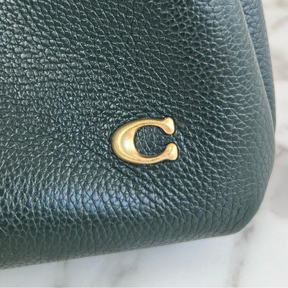 COACH Lana Shoulder Bag 23 In Colorblock Amazon Green Multi CM575 Crossbody