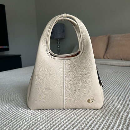 COACH Lana Shoulder Bag 23 Ivory