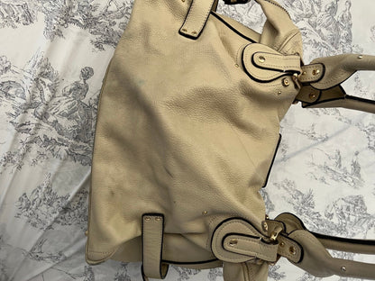 Cream Chloé Paddington Bag